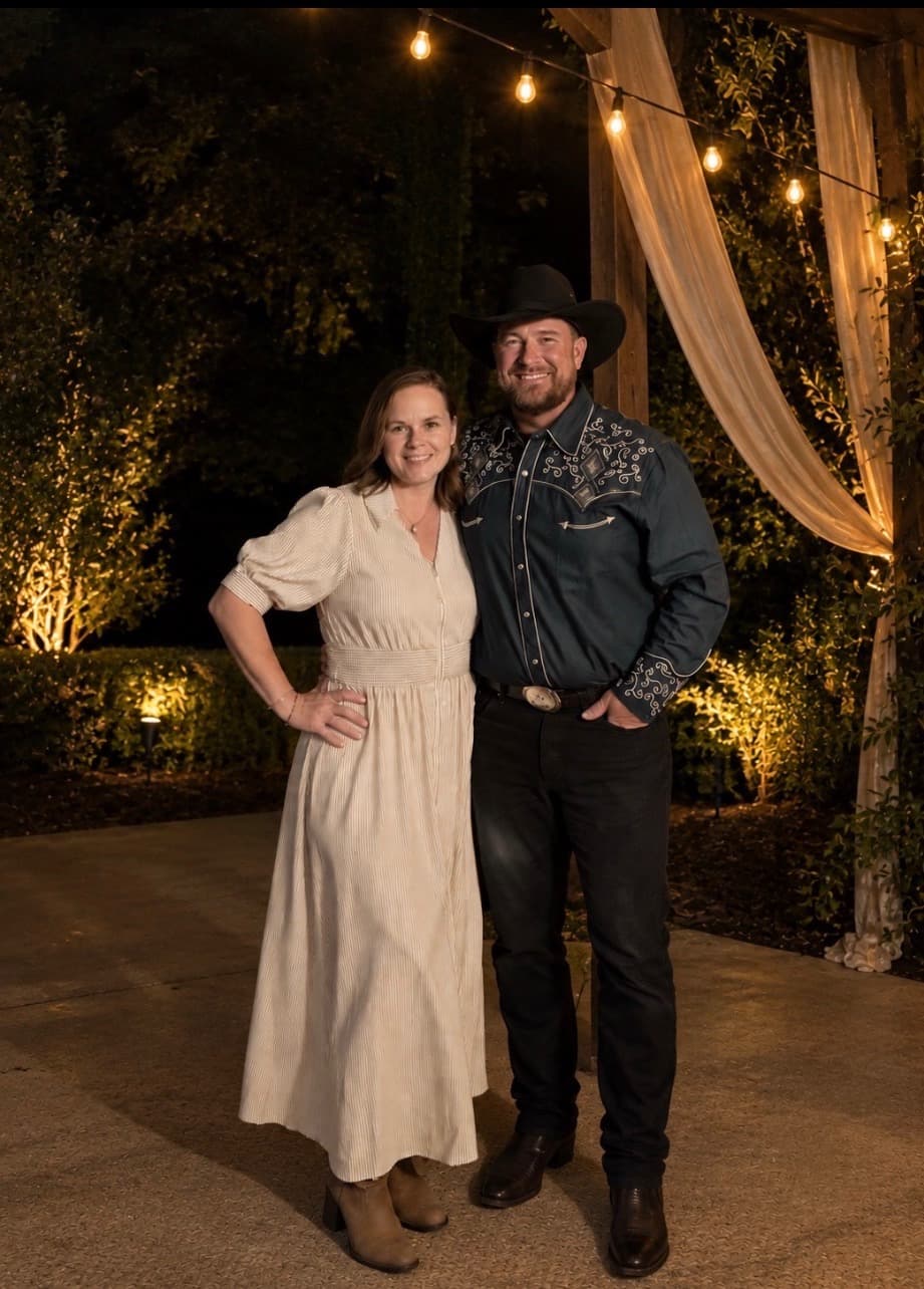 Coach Sean Riley and Heather Riley